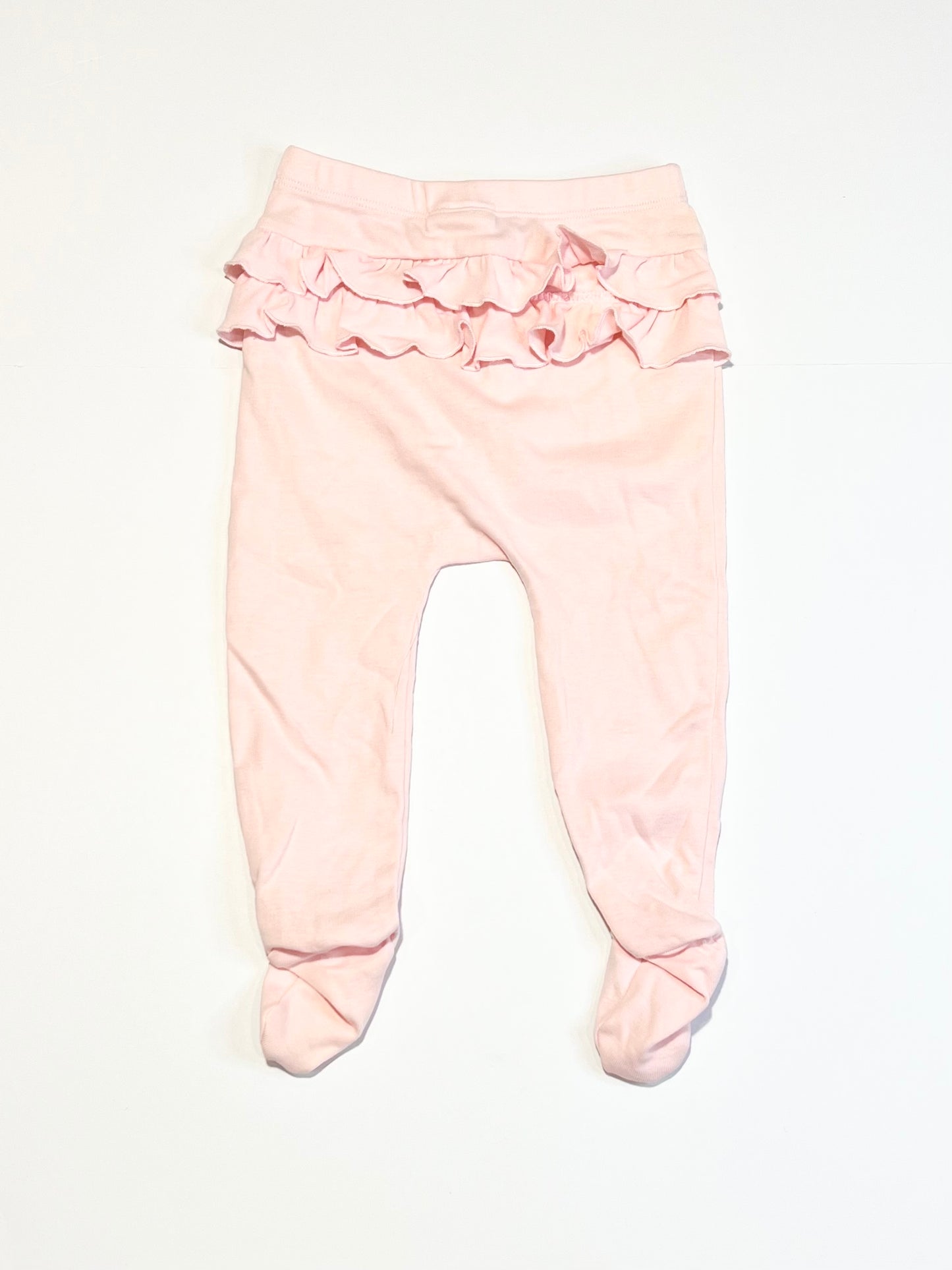 Ruffle footed pants - Size 0