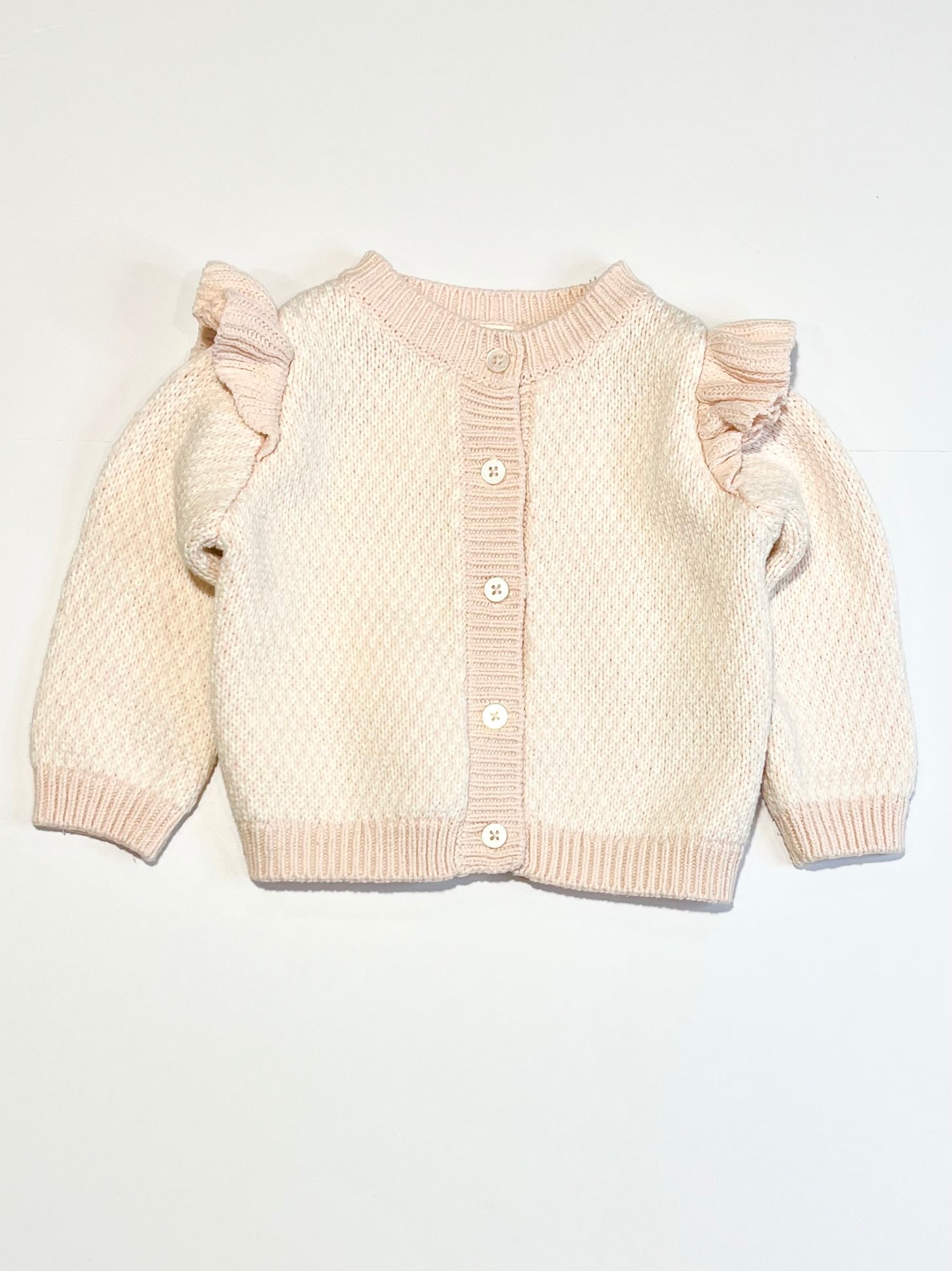 Pink cardigan - Size 0