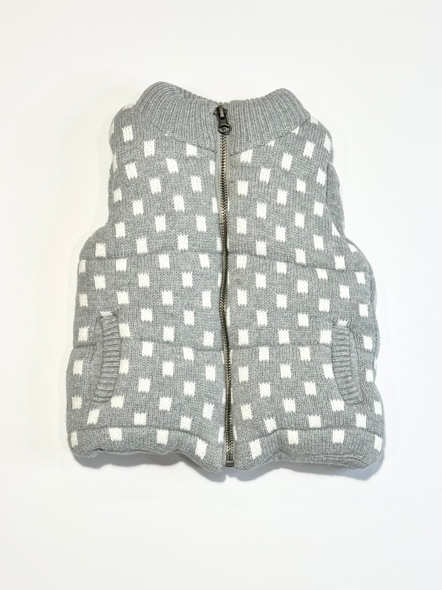 Padded knit vest - Size 6-18 months