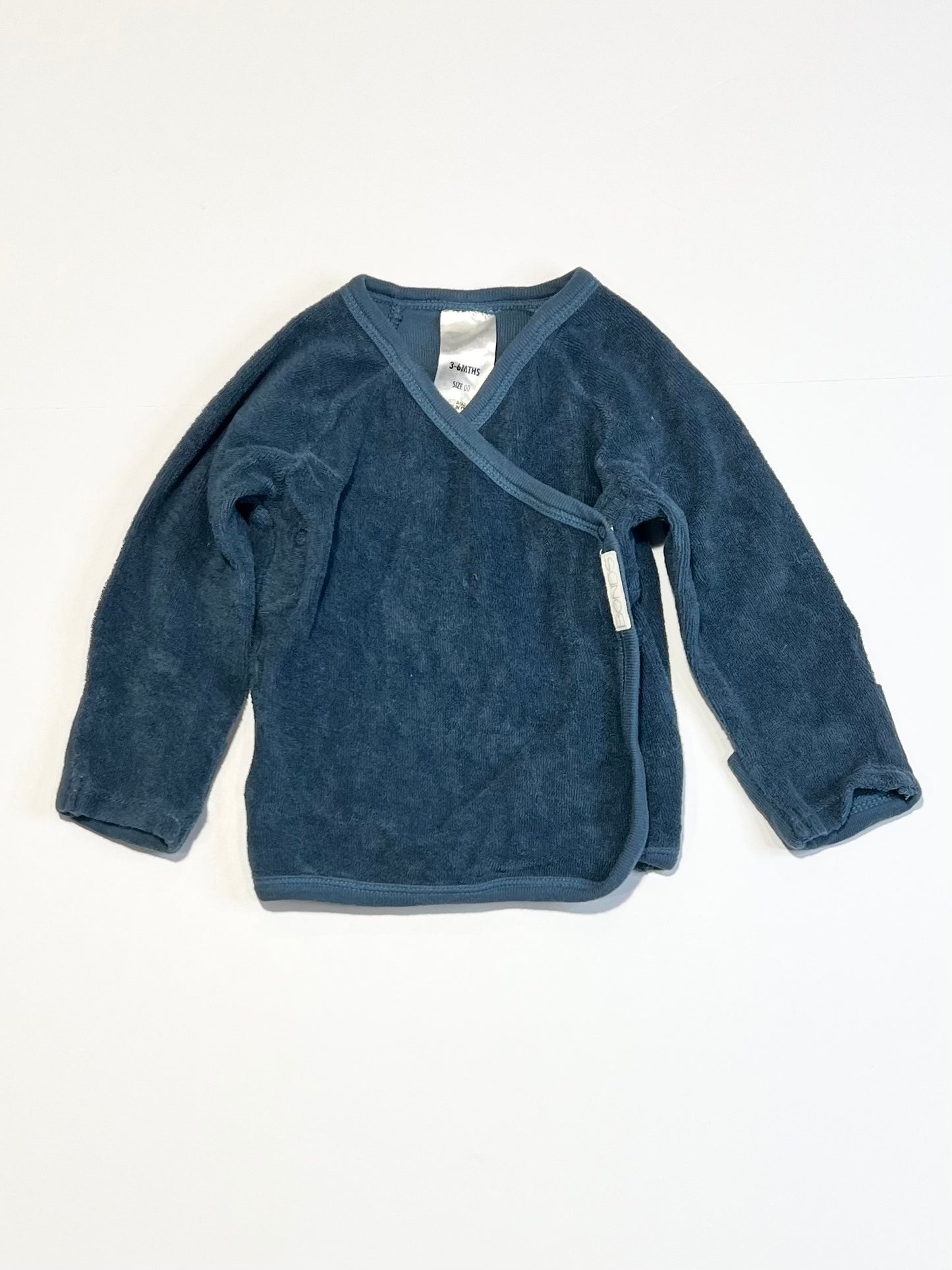 Terry cross-over top - Size 00