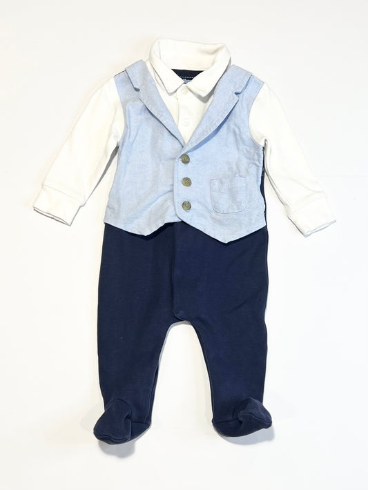 Waistcoat onesie - Size 00