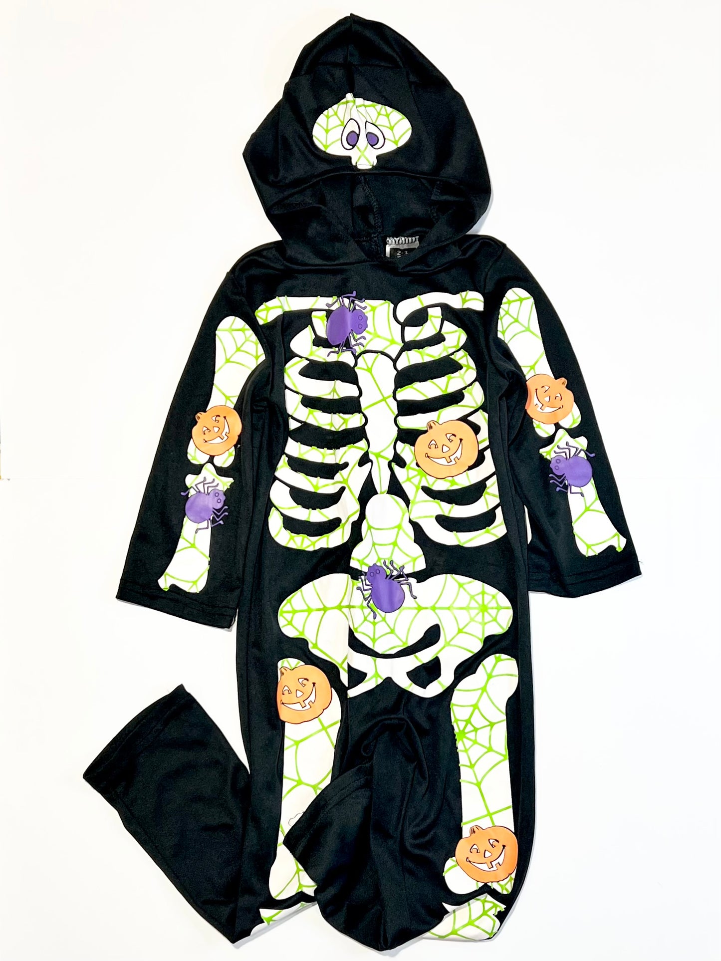 Skeleton costume - Size 2-3 years
