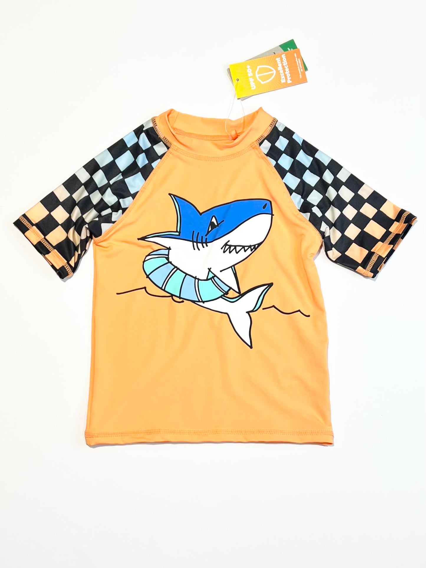 Shark rashie brand new - Size 2