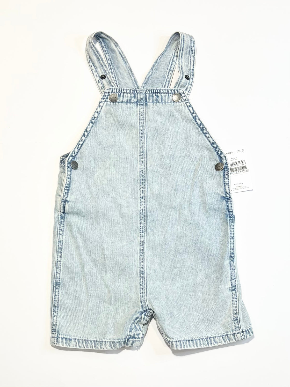 Denim shortalls brand new - Size 2