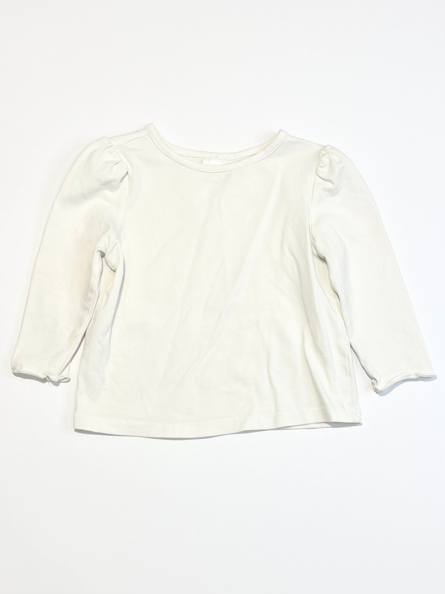 White jersey top - Size 1