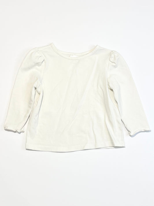 White jersey top - Size 1