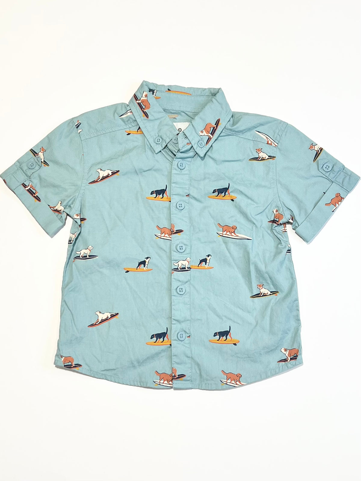 Surfing dogs shirt - Size 2
