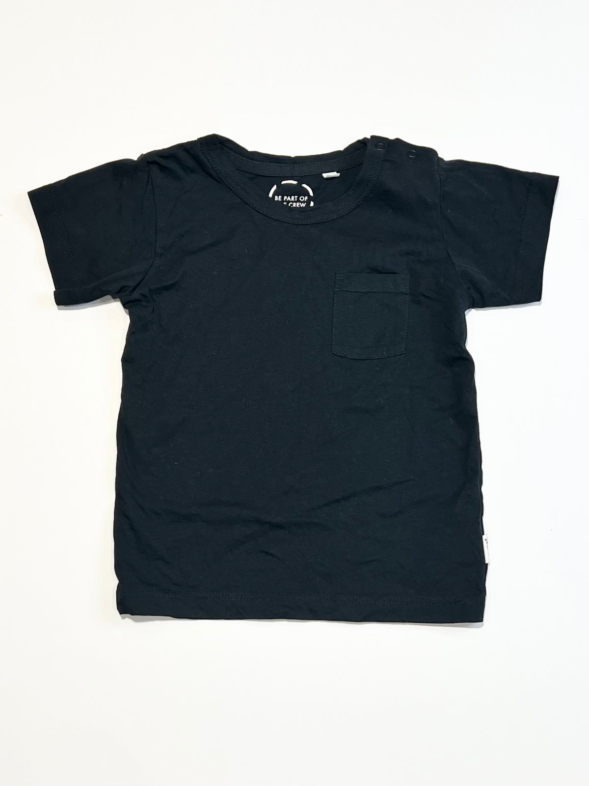 Black pocket tee - Size 2