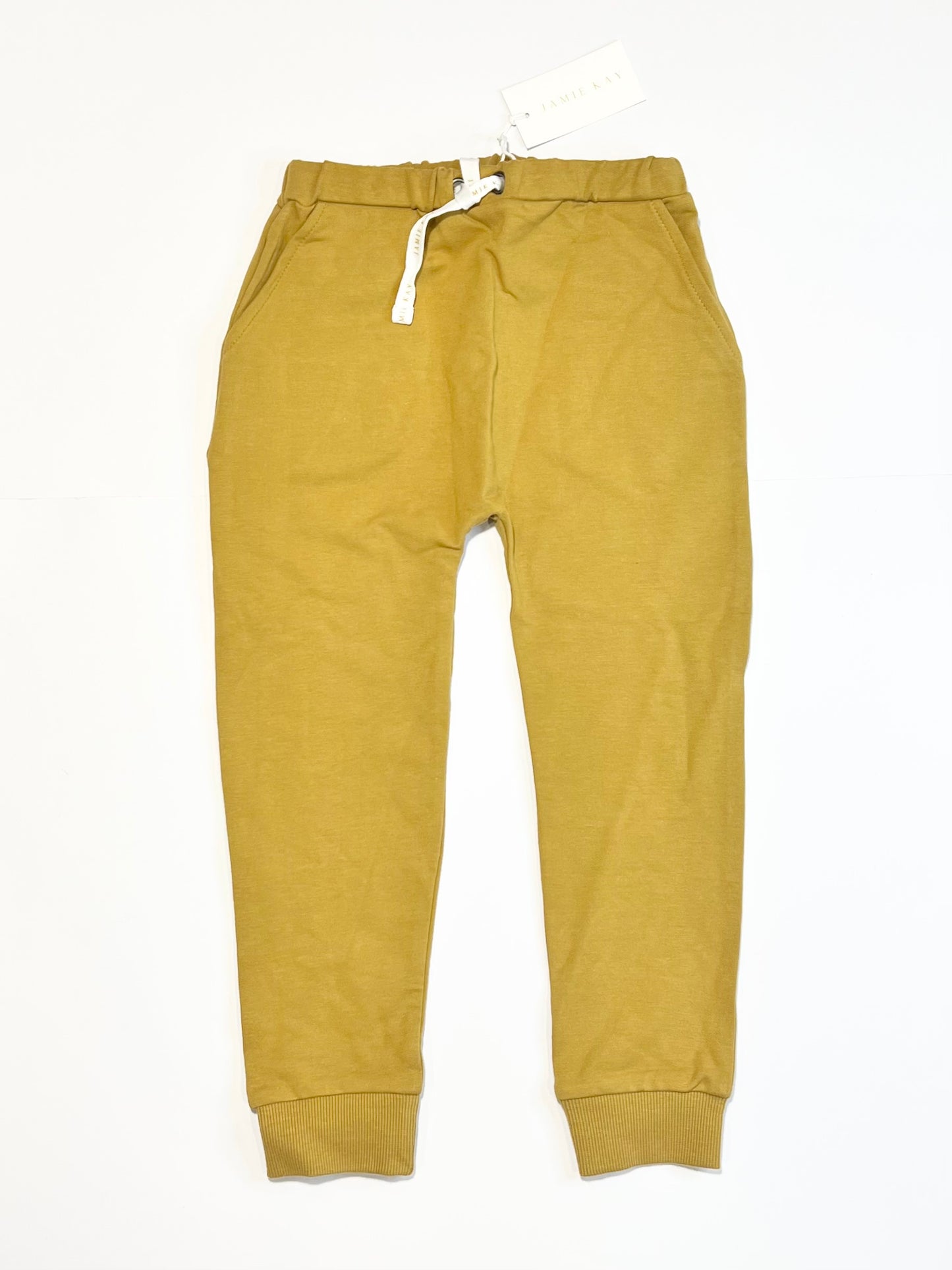 Mustard joggers brand new - Size 5