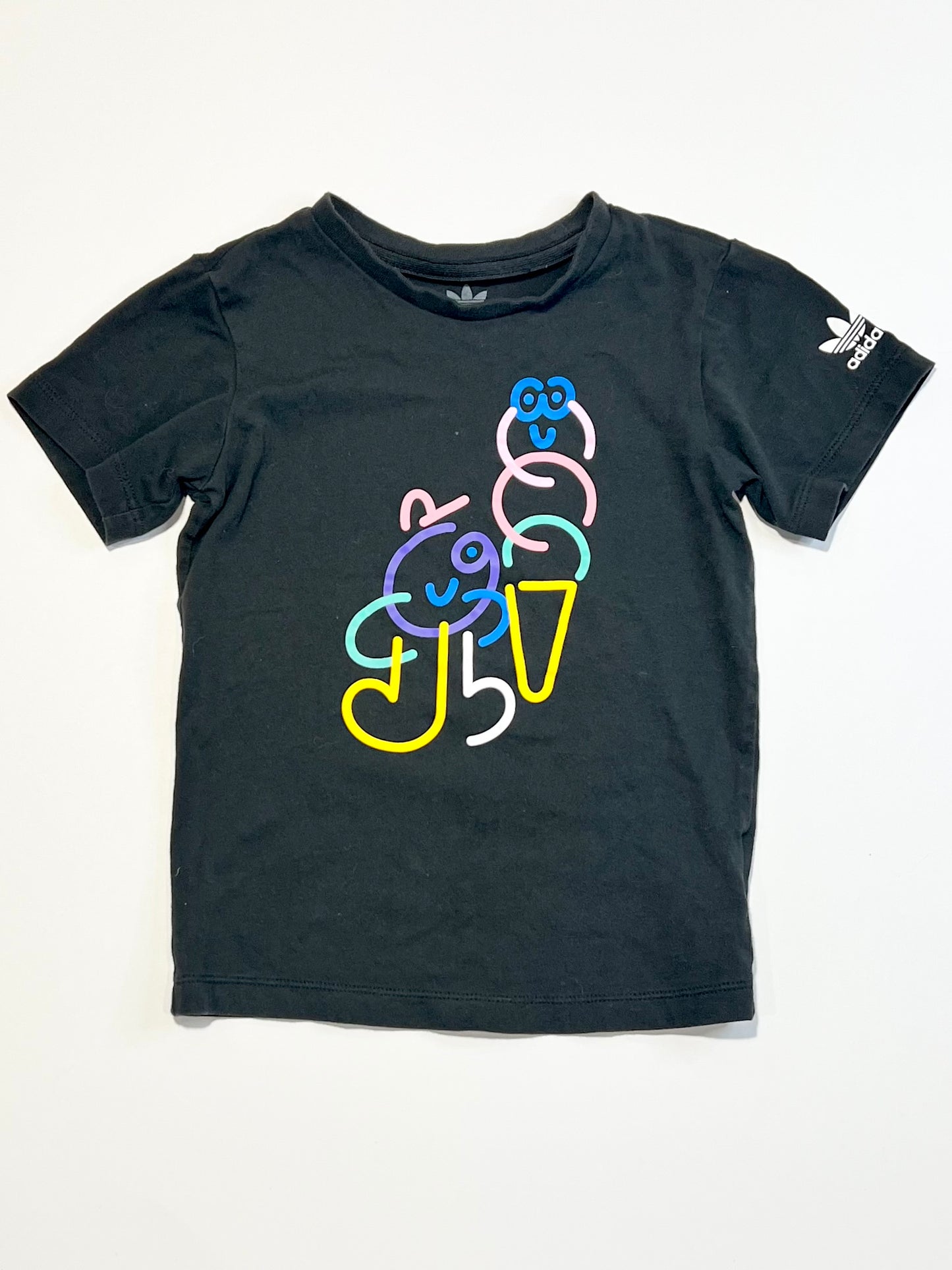 Black ice cream tee - Size 2-3