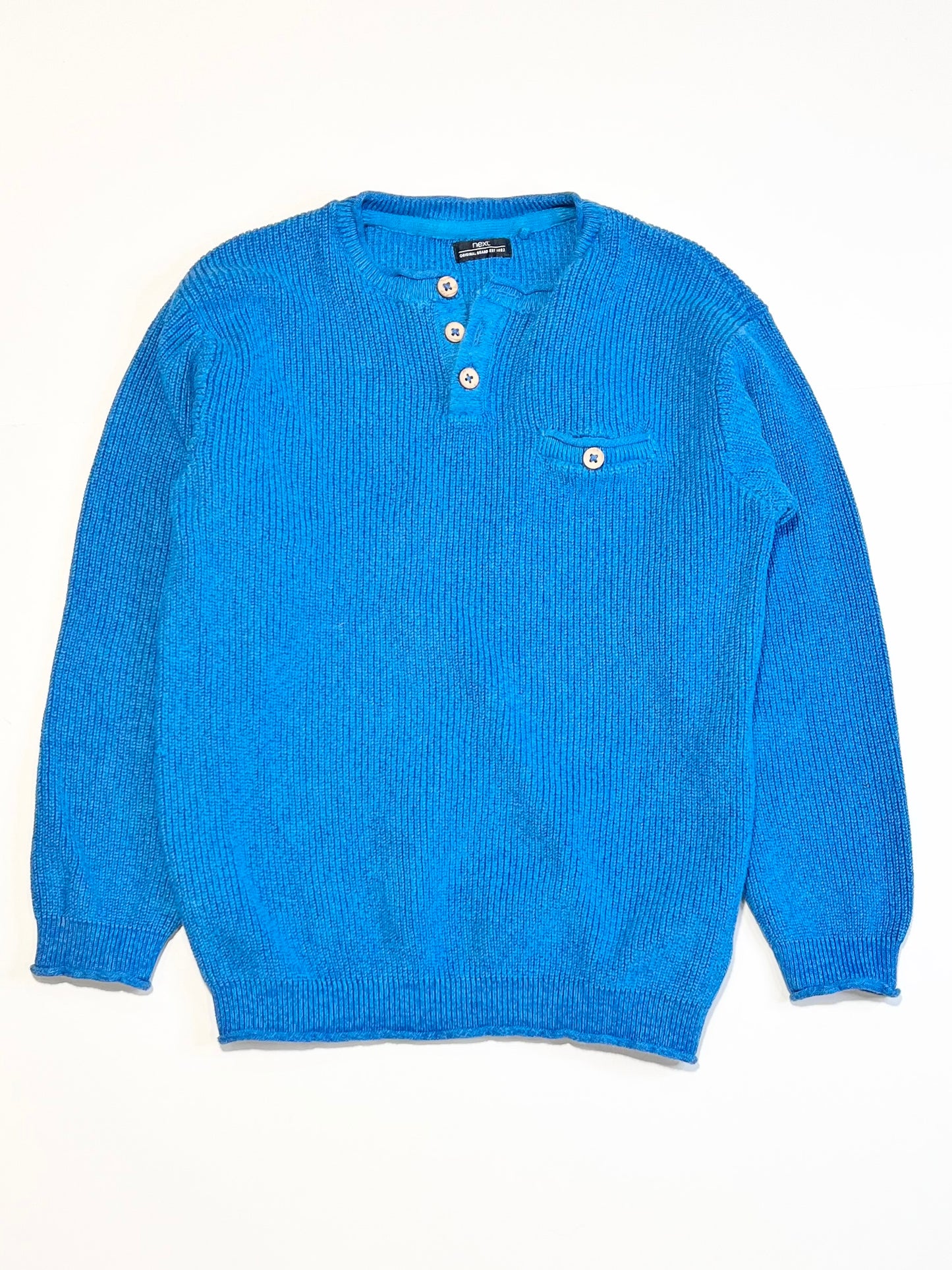 Blue knit jumper - Size 5-6