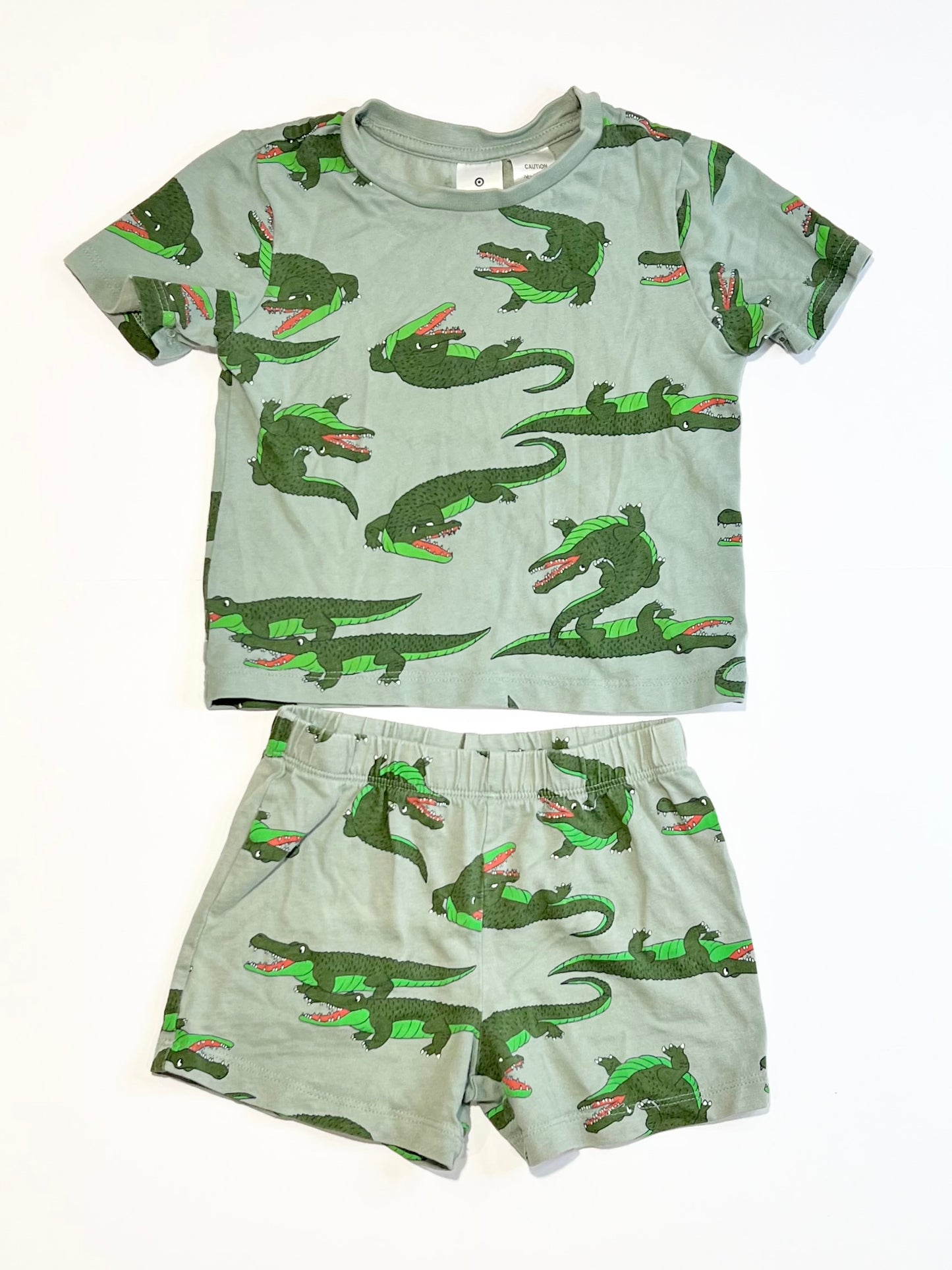 Green crocs pyjamas - Size 1