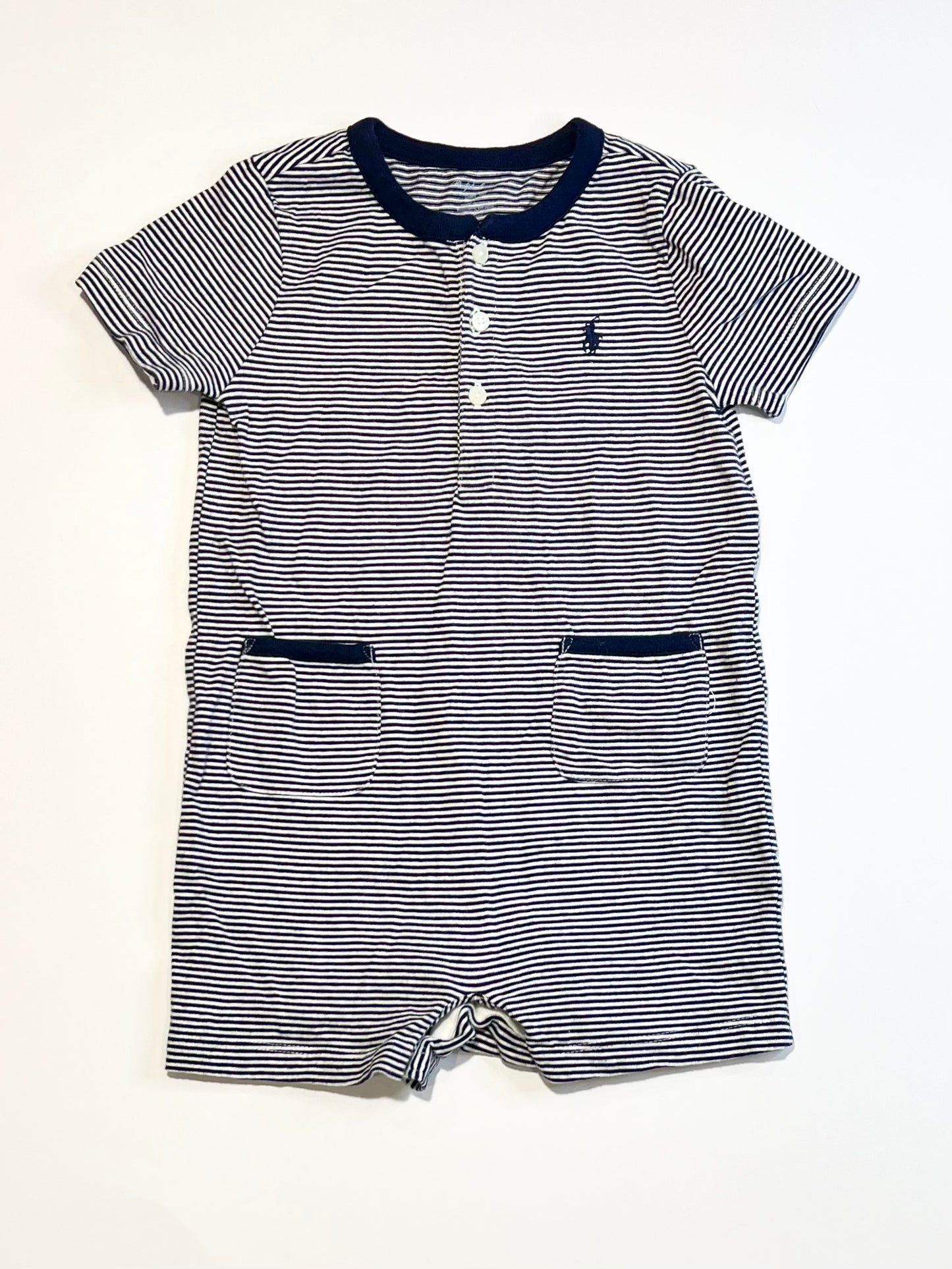 Striped romper - Size 1