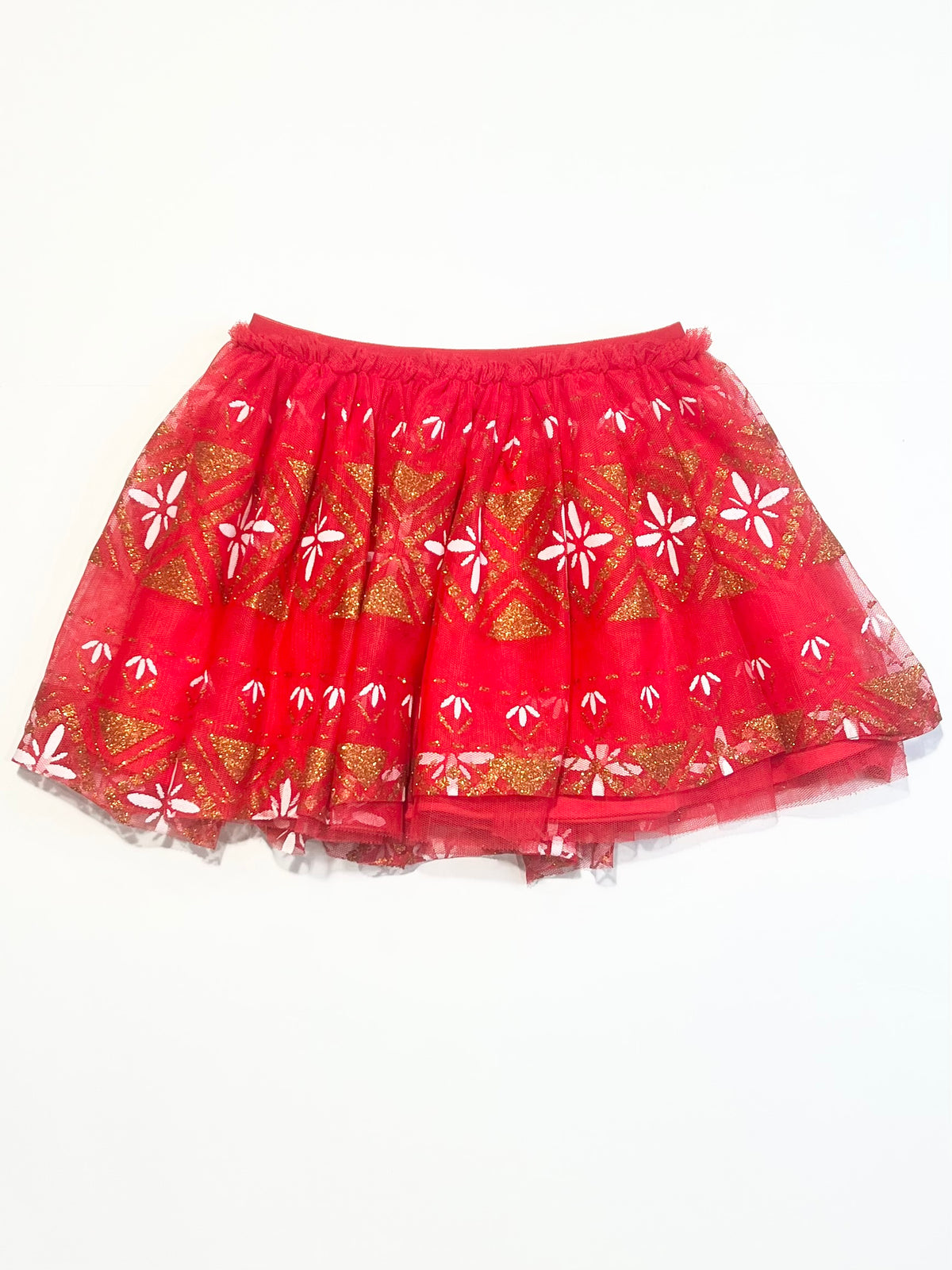 Glitter tulle skirt - Size 2