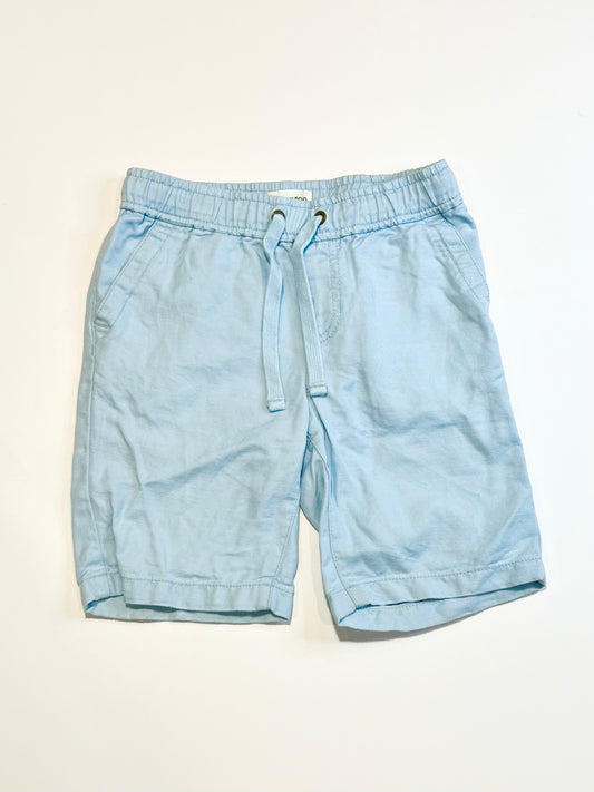 Blue woven shorts - Size 5
