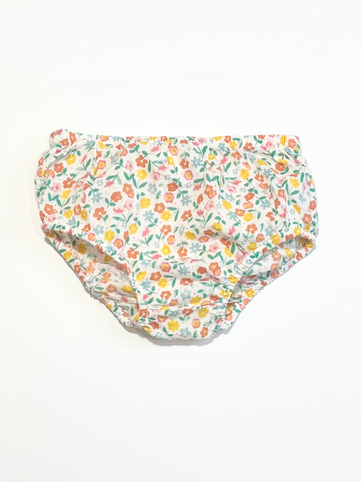 Floral nappy cover - Size 2