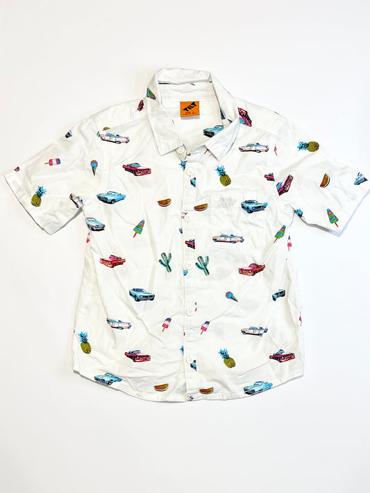 White party shirt - Size 5