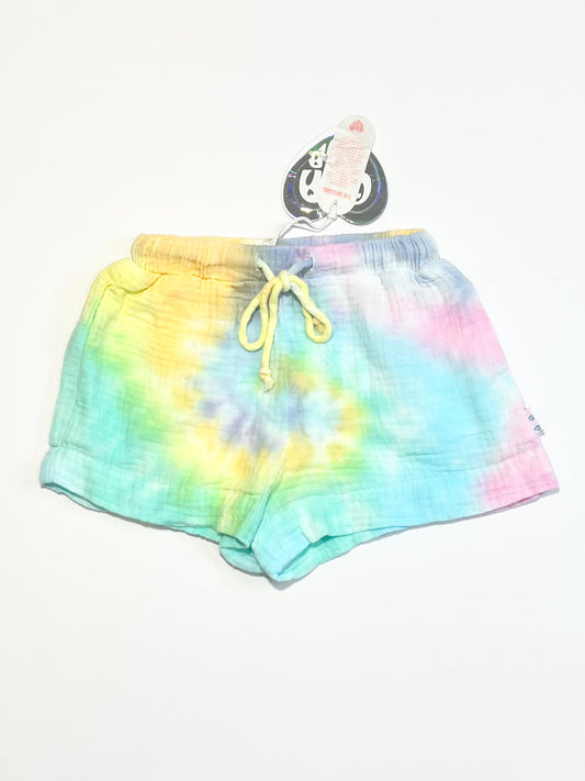 Tie-dye muslin shorts brand new - Size 1-2