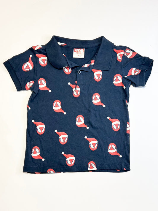Christmas Spider-Man polo - Size 5