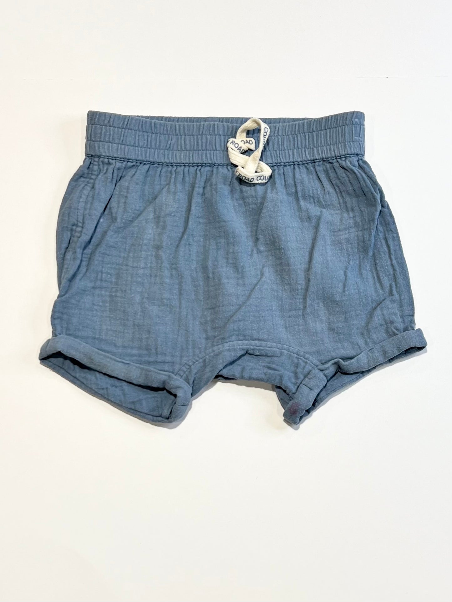 Blue woven shorts - Size 1