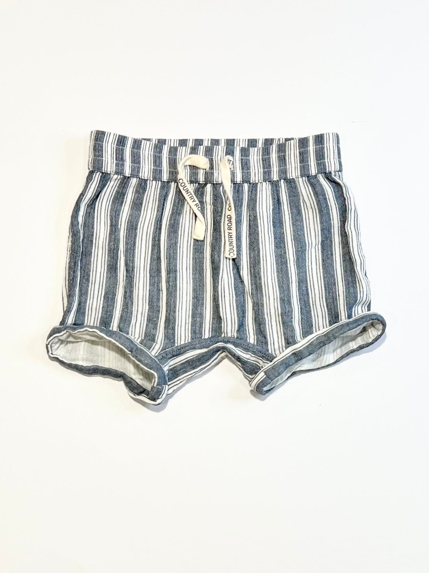 Striped woven shorts - Size 1