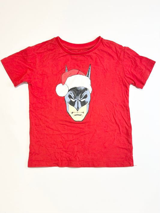 Christmas Batman tee - Size 5