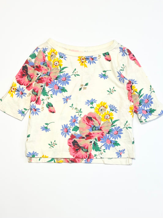 Floral tee - Size 2
