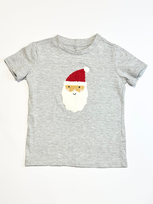 Grey Santa tee - Size 5