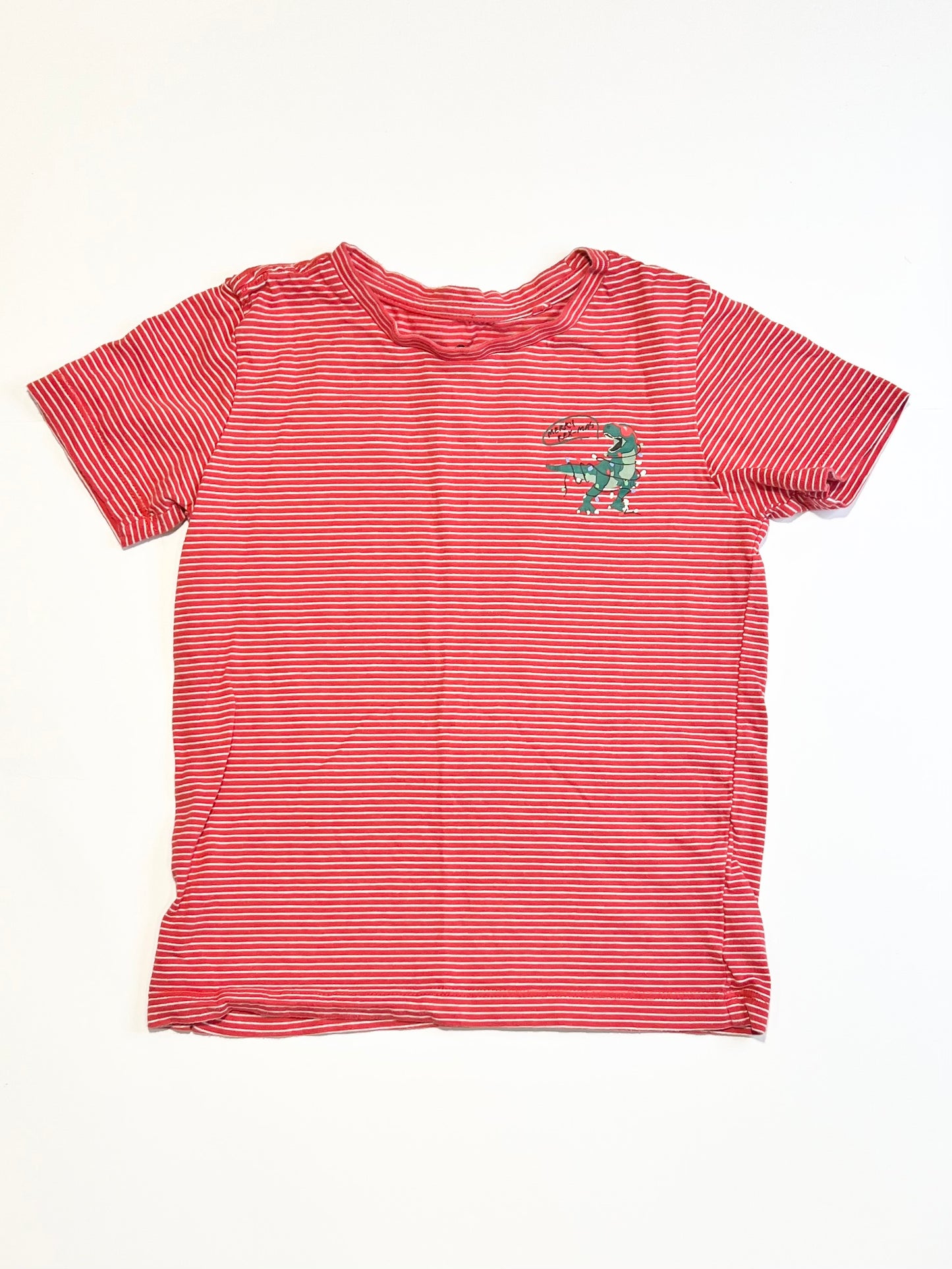 Christmas dino tee - Size 5