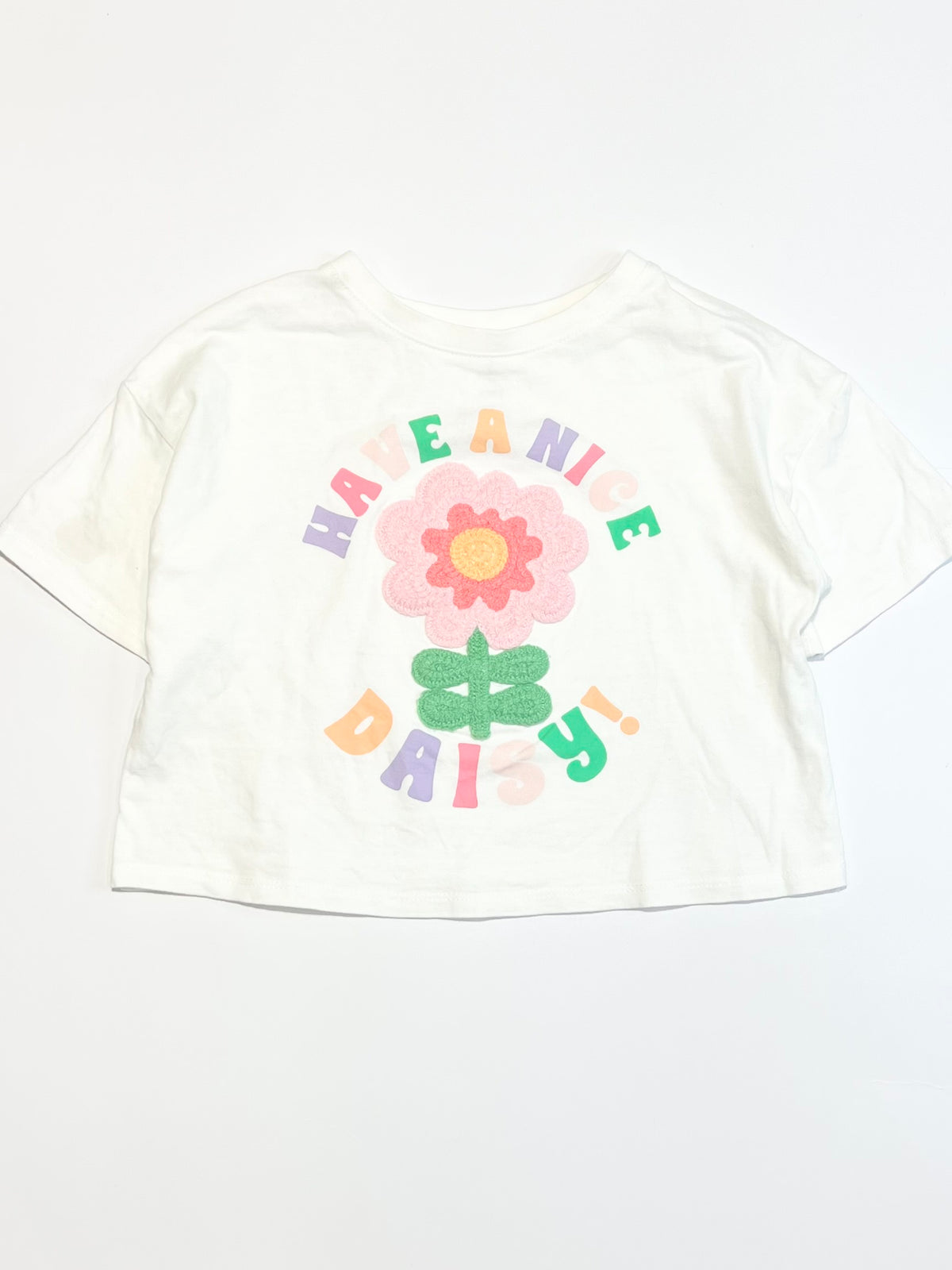 Have a nice daisy tee - Size 2