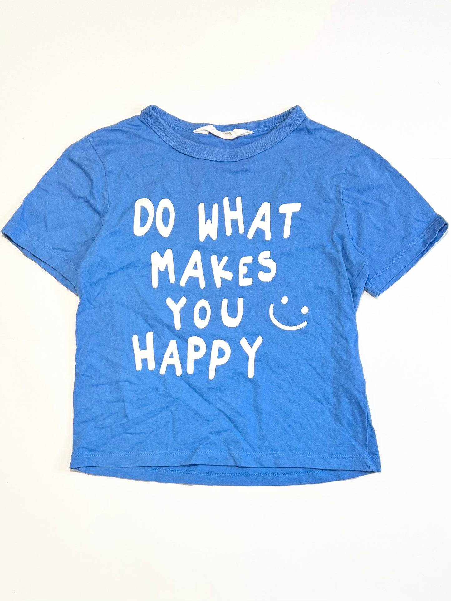 Blue happy tee - Size 5-6