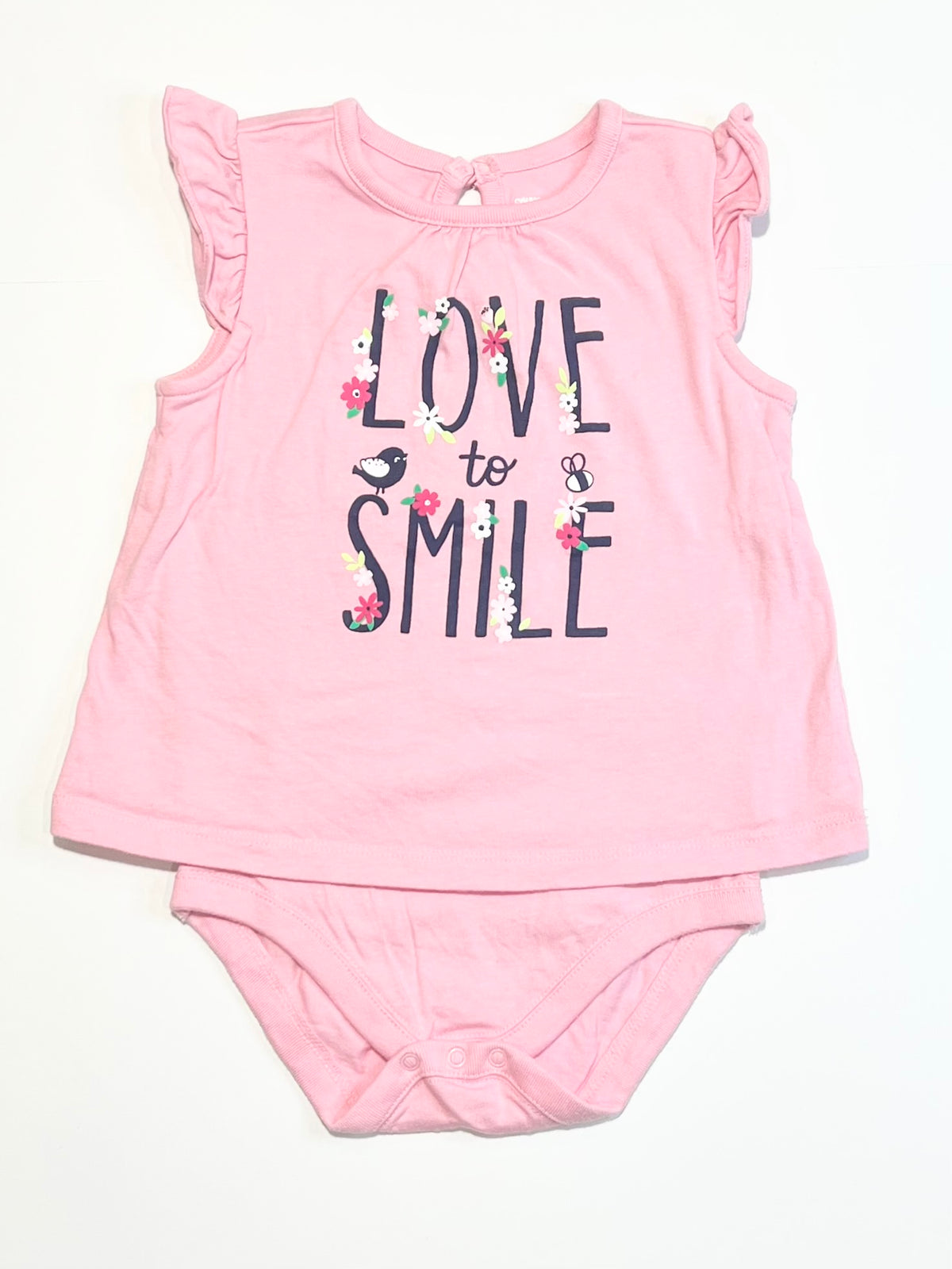 Love to smile bodysuit - Size 2