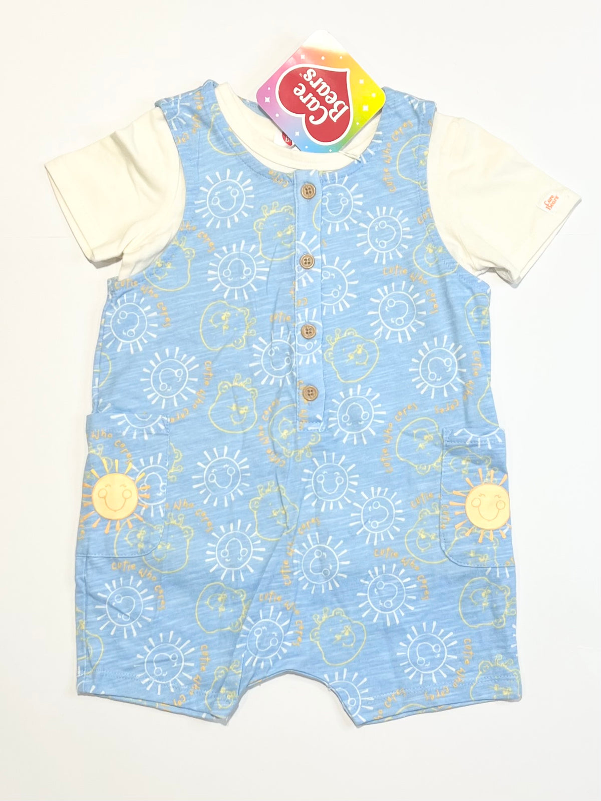 Blue romper brand new - Size 2