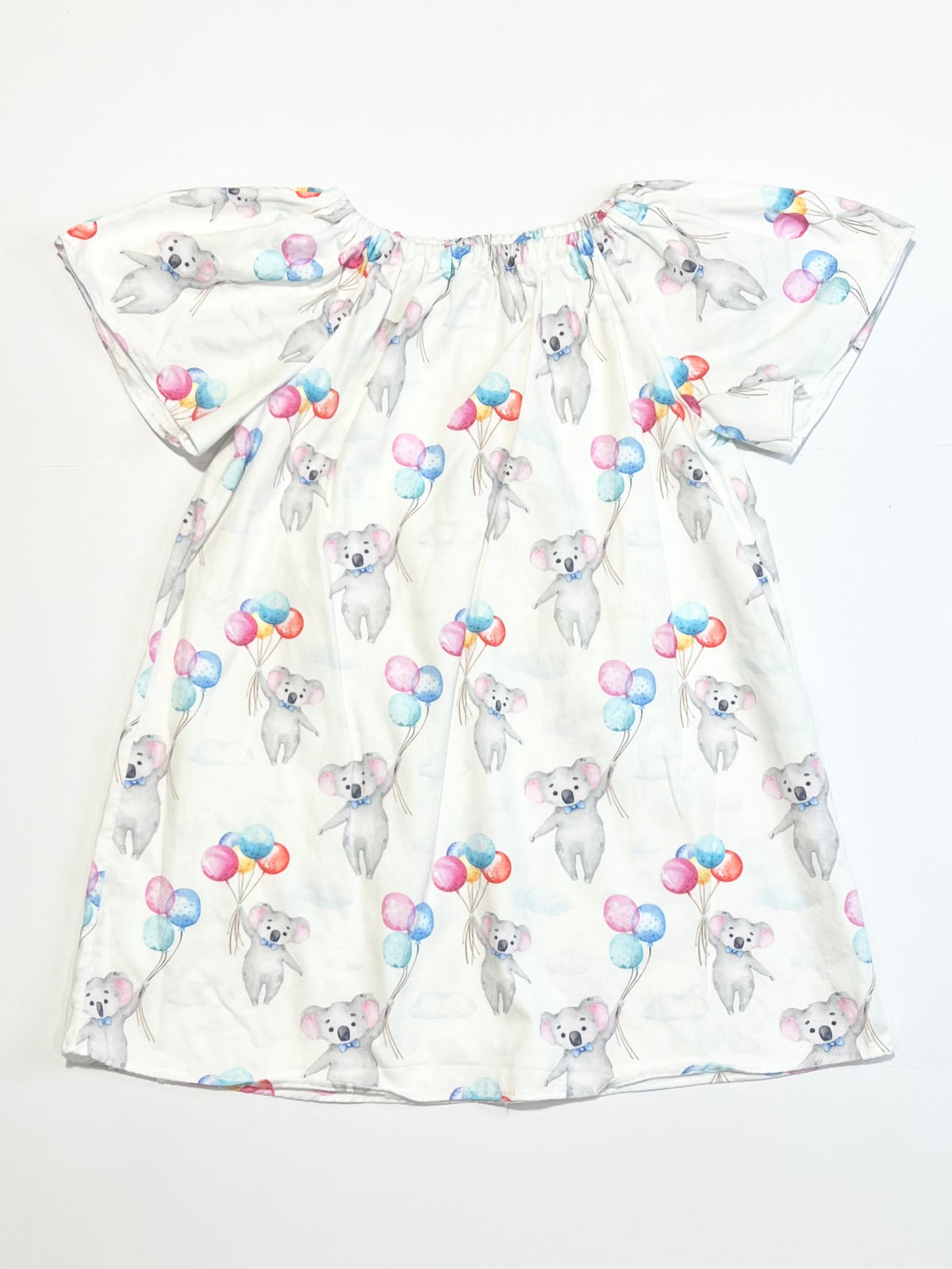 Flying koalas dress - Size 2