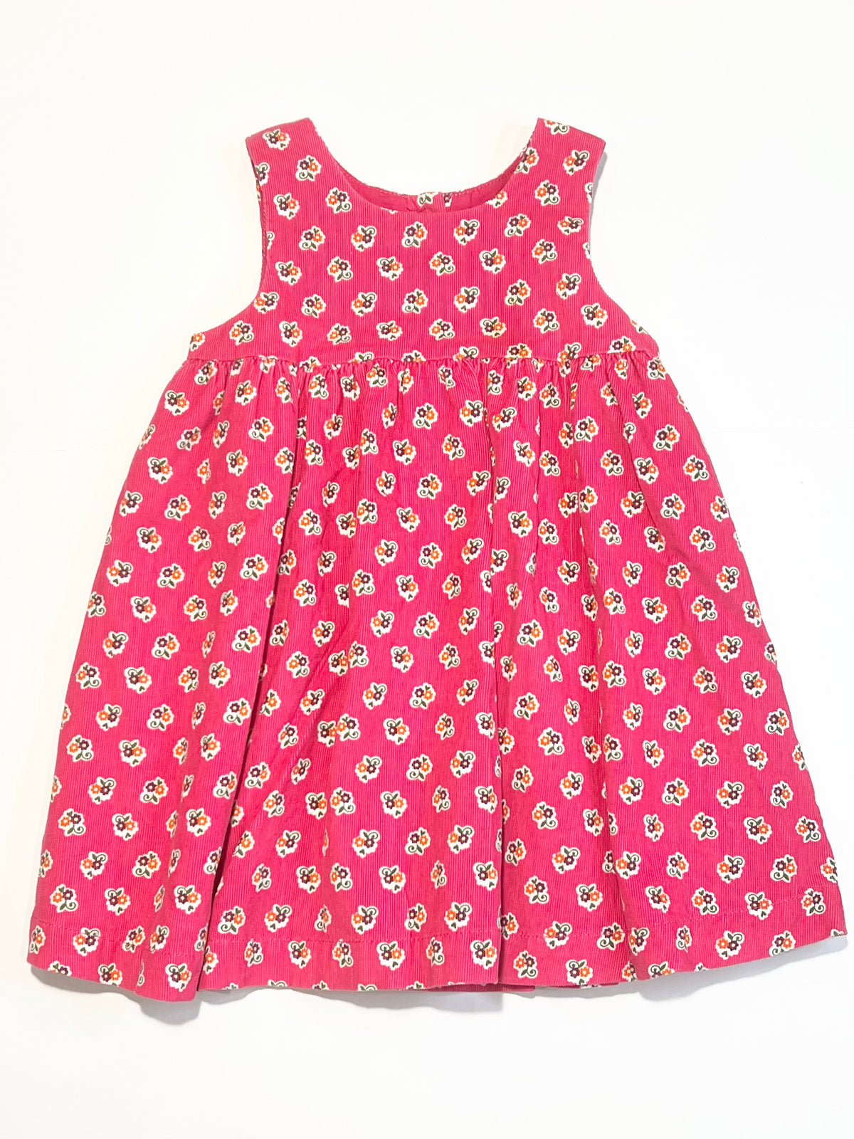 Floral corduroy dress - Size 2