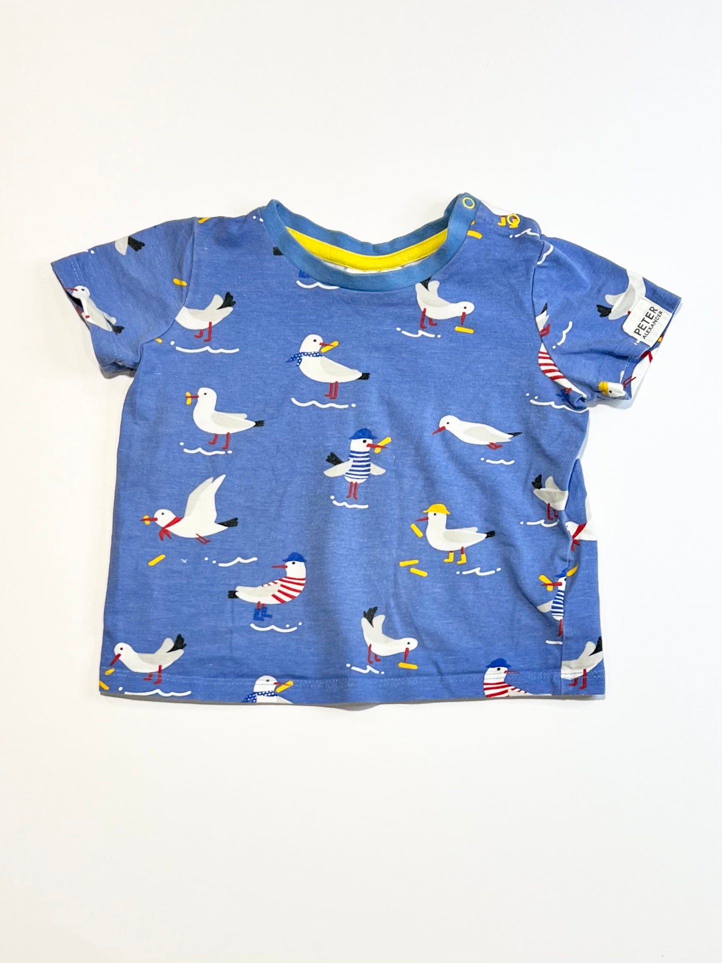 Blue seagulls tee - Size 1