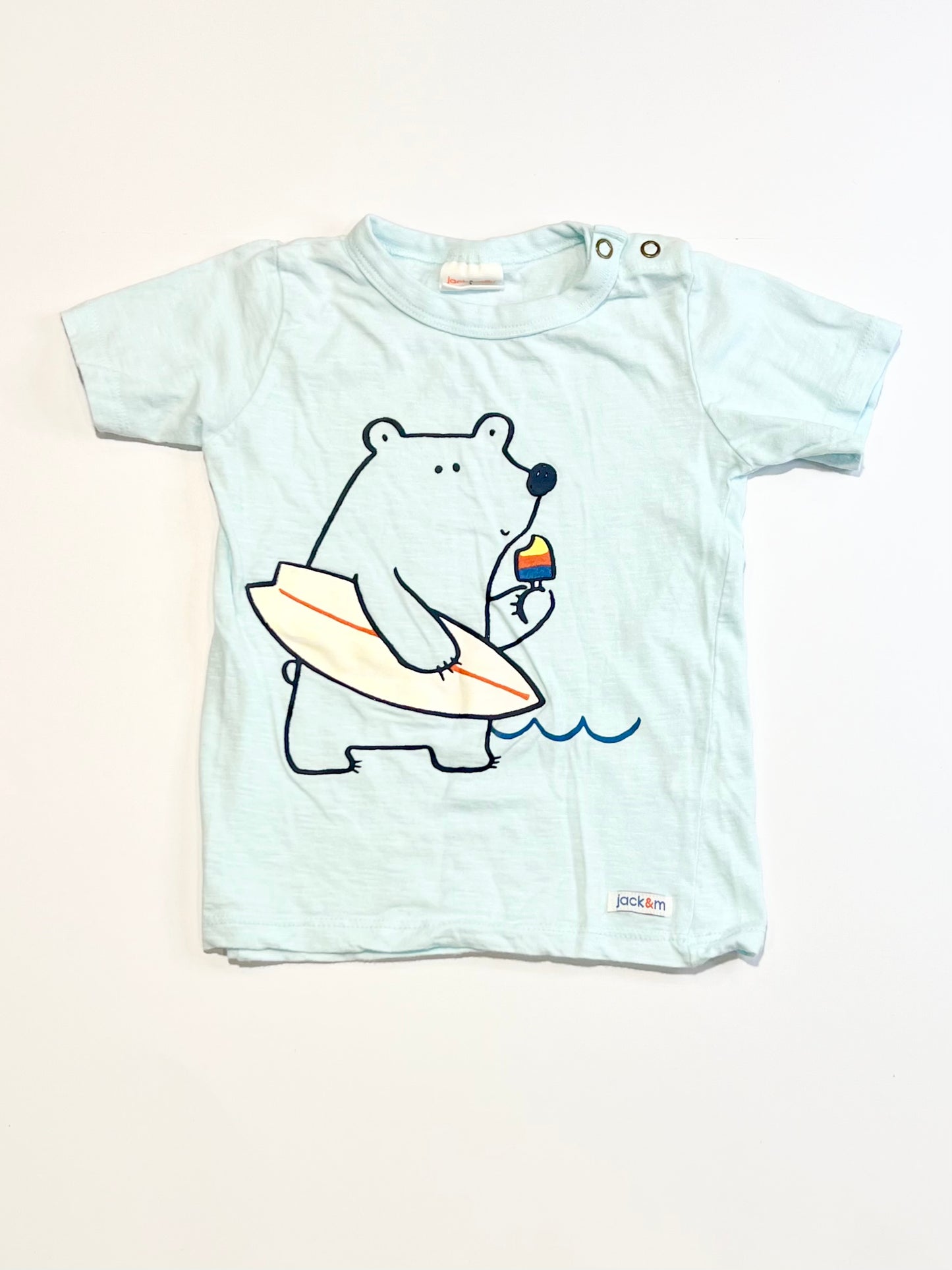 Surfing bear tee - Size 1