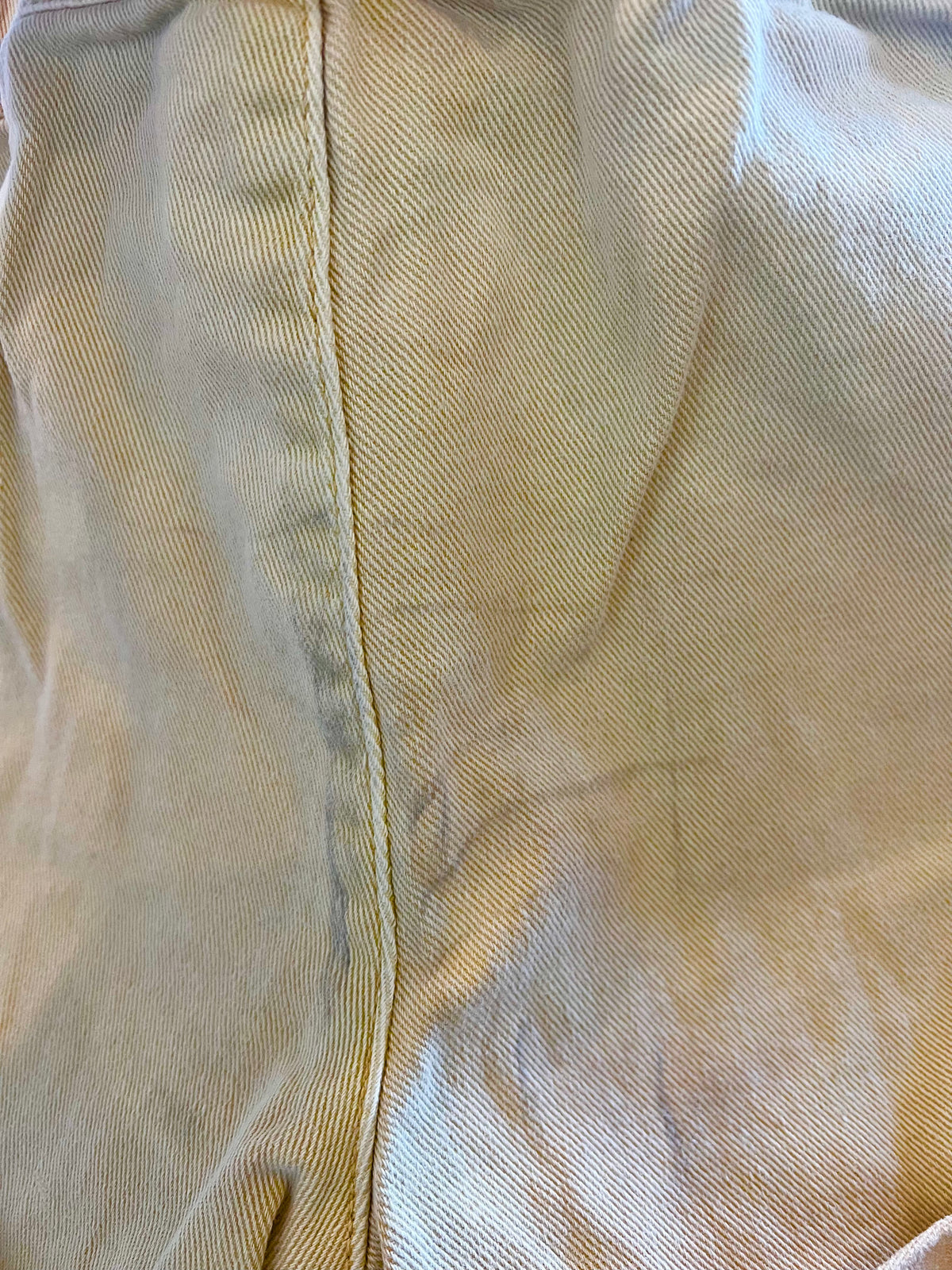Yellow denim shorts - Size 2