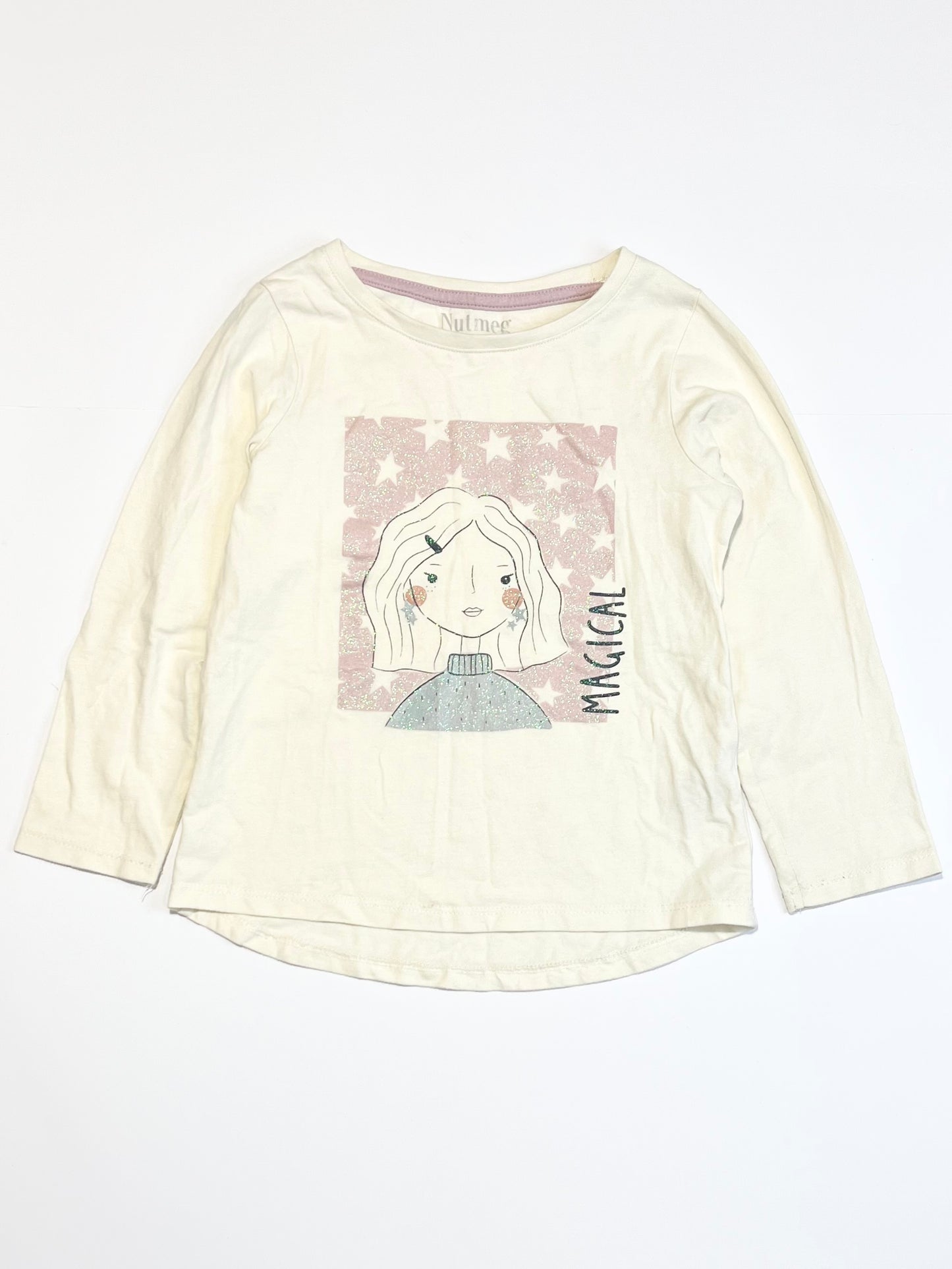 Magical glitter top - Size 5-6