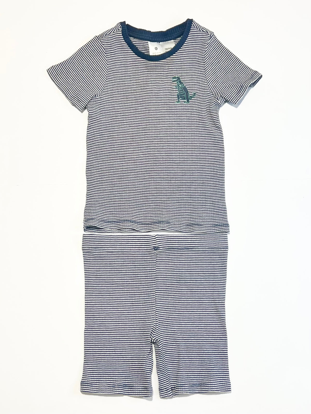 Ribbed t-rex pyjamas - Size 3