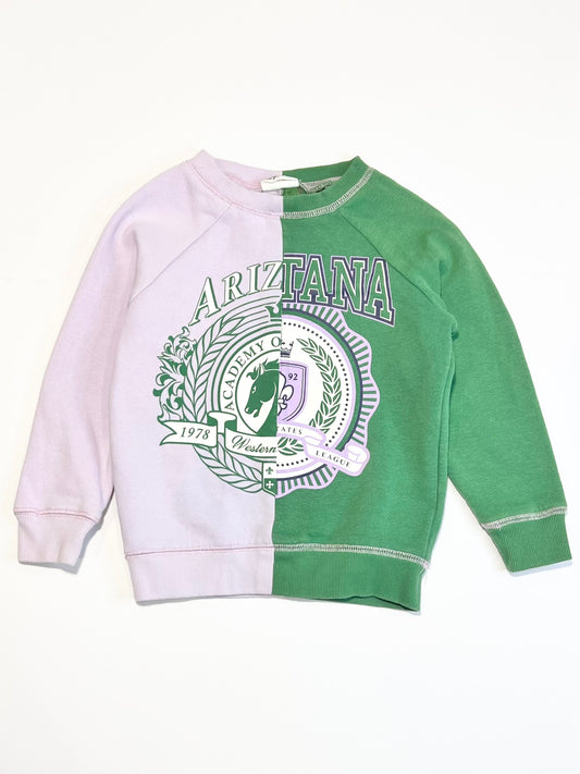 Block colour hoodie - Size 5