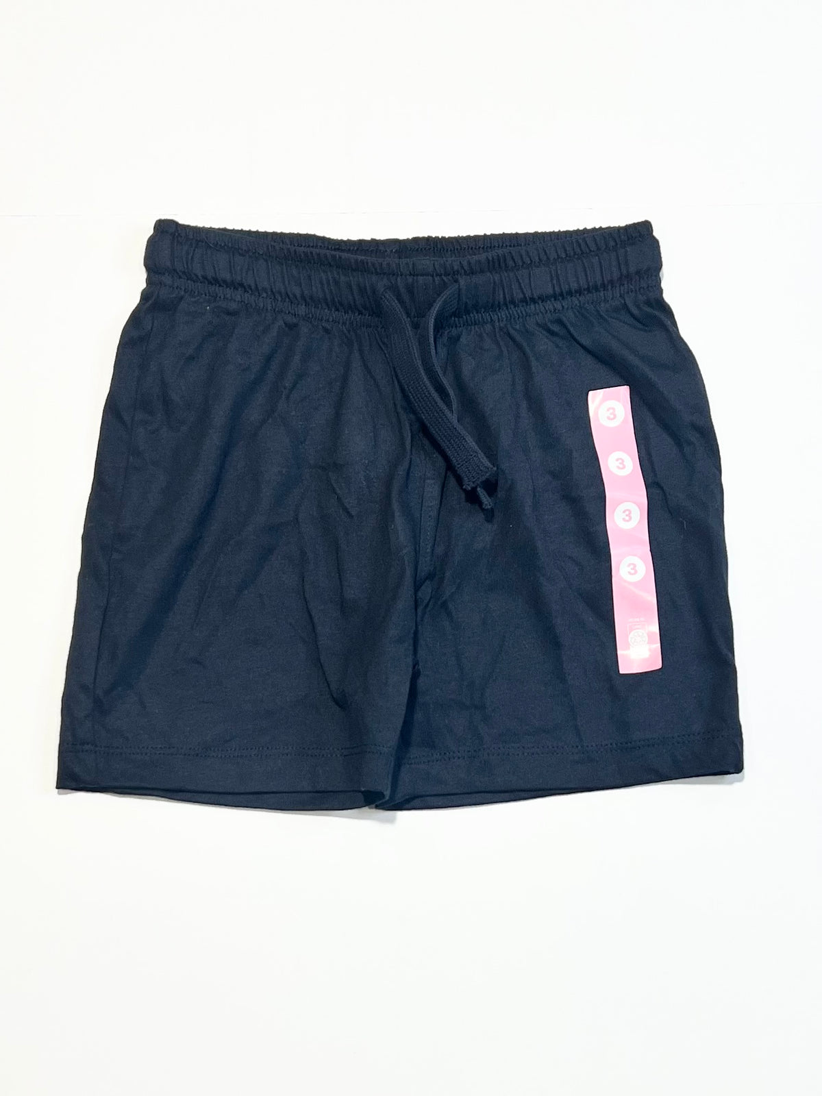 Navy jersey shorts brand new - Size 3