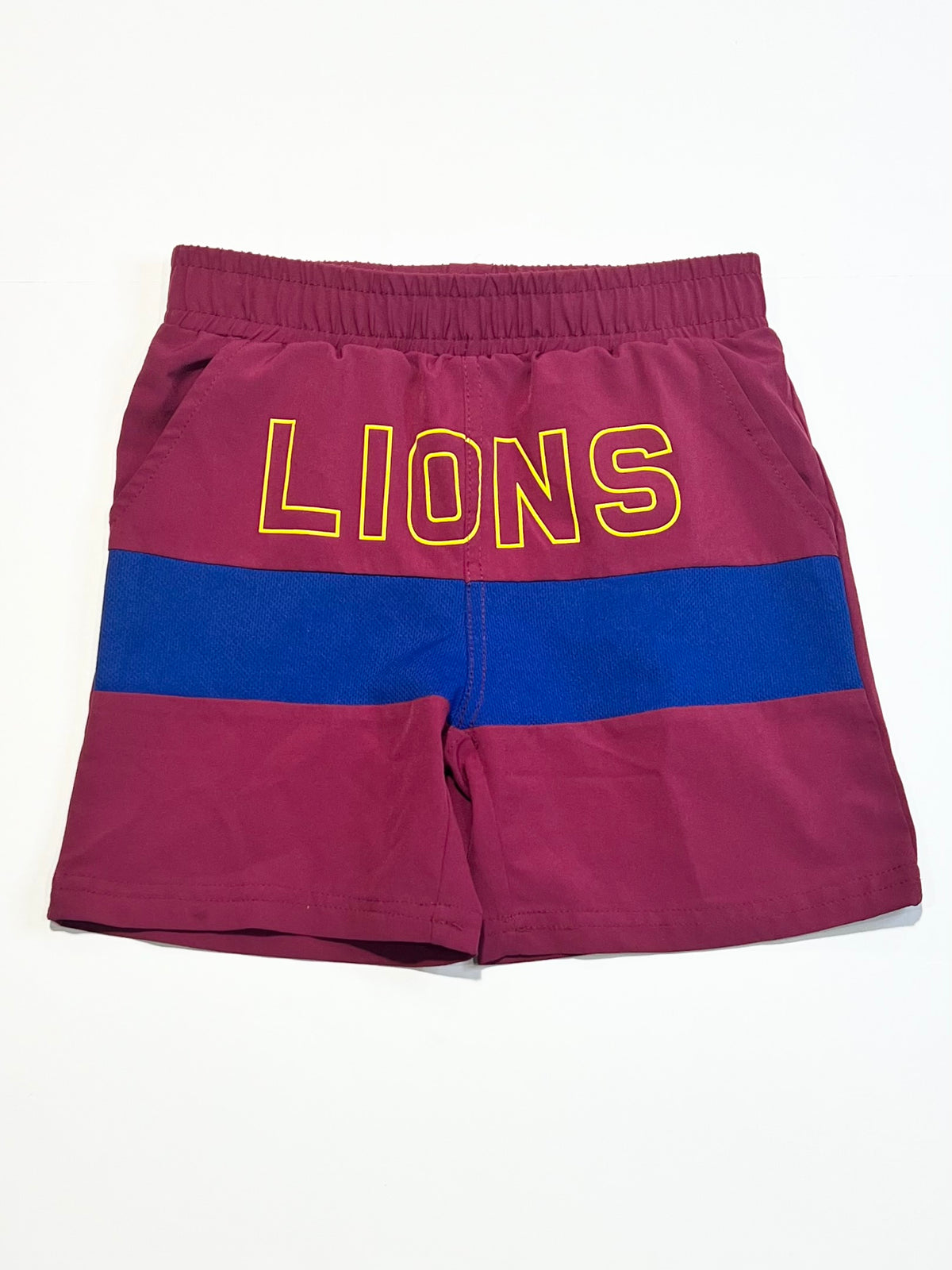Brisbane Lions shorts - Size 3