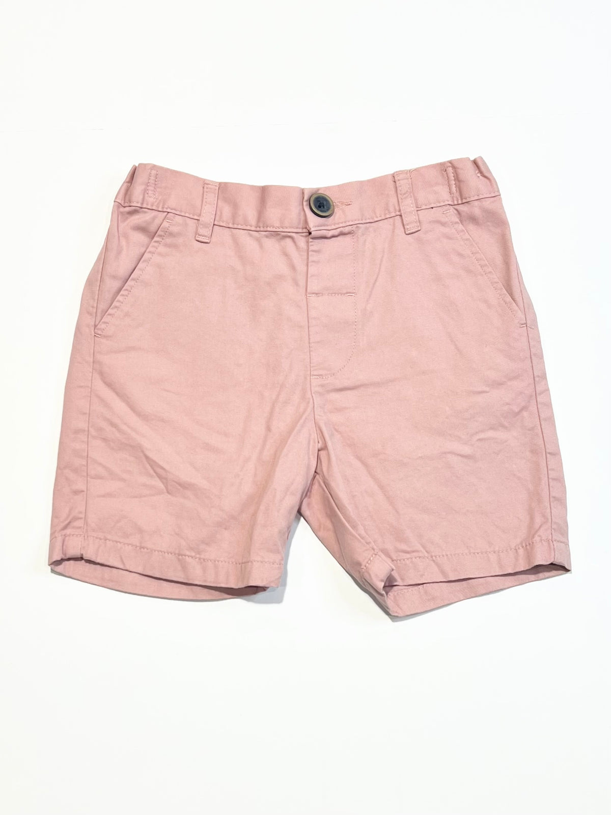 Pink salmon shorts - Size 3-4