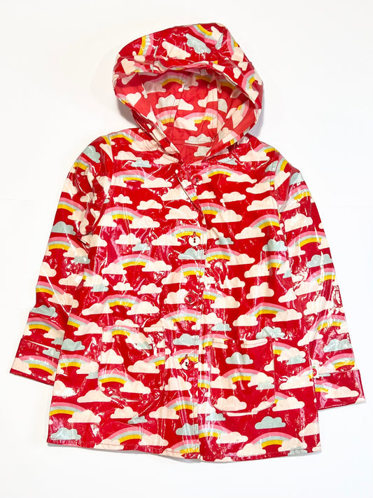 Rainbows rain jacket - Size 5-6