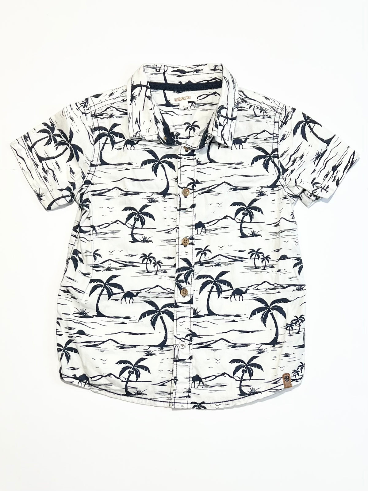 White palms shirt - Size 3