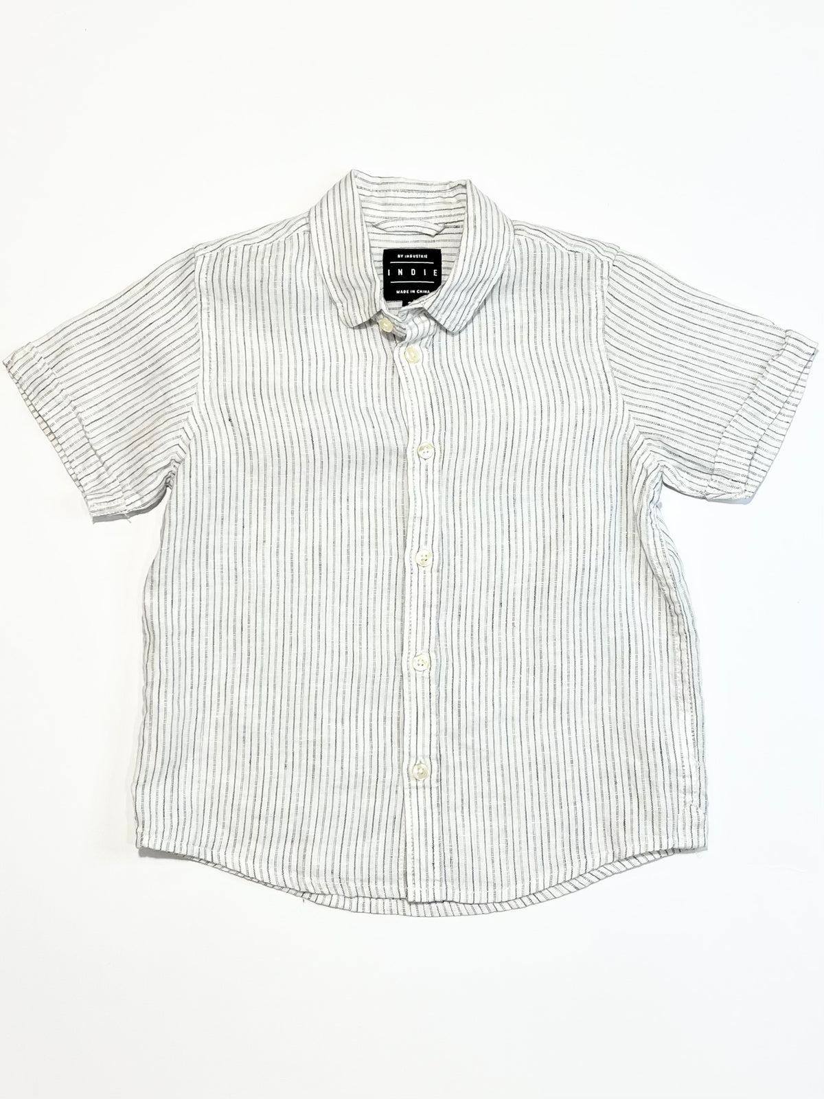 Striped linen shirt - Size 3