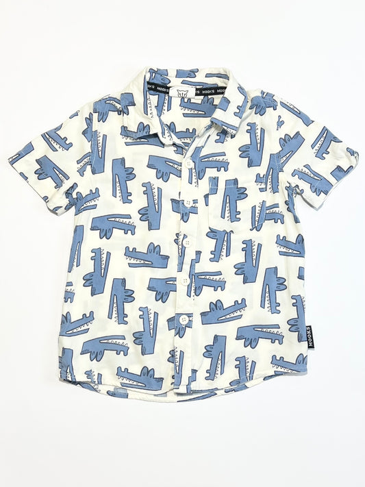 Blue crocs shirt - Size 3