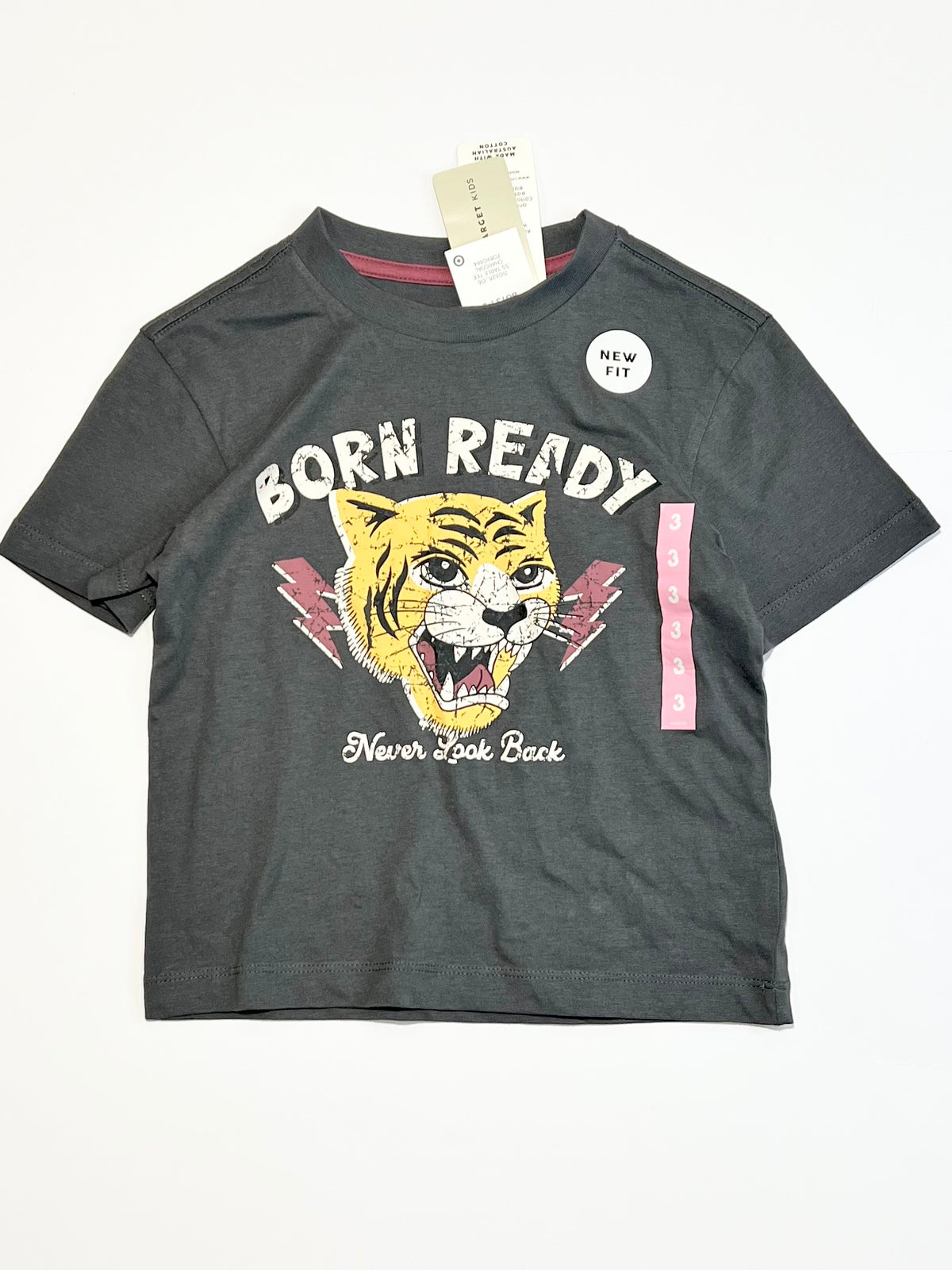 Born ready tee brand new - Size 3