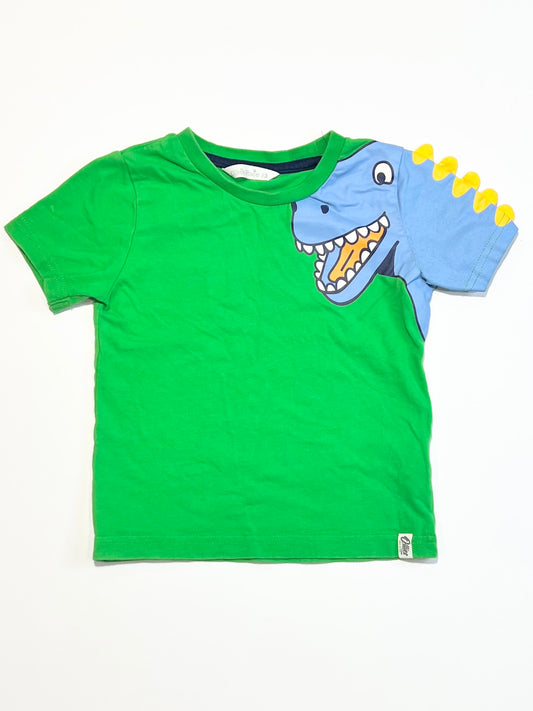 Green dino tee - Size 3